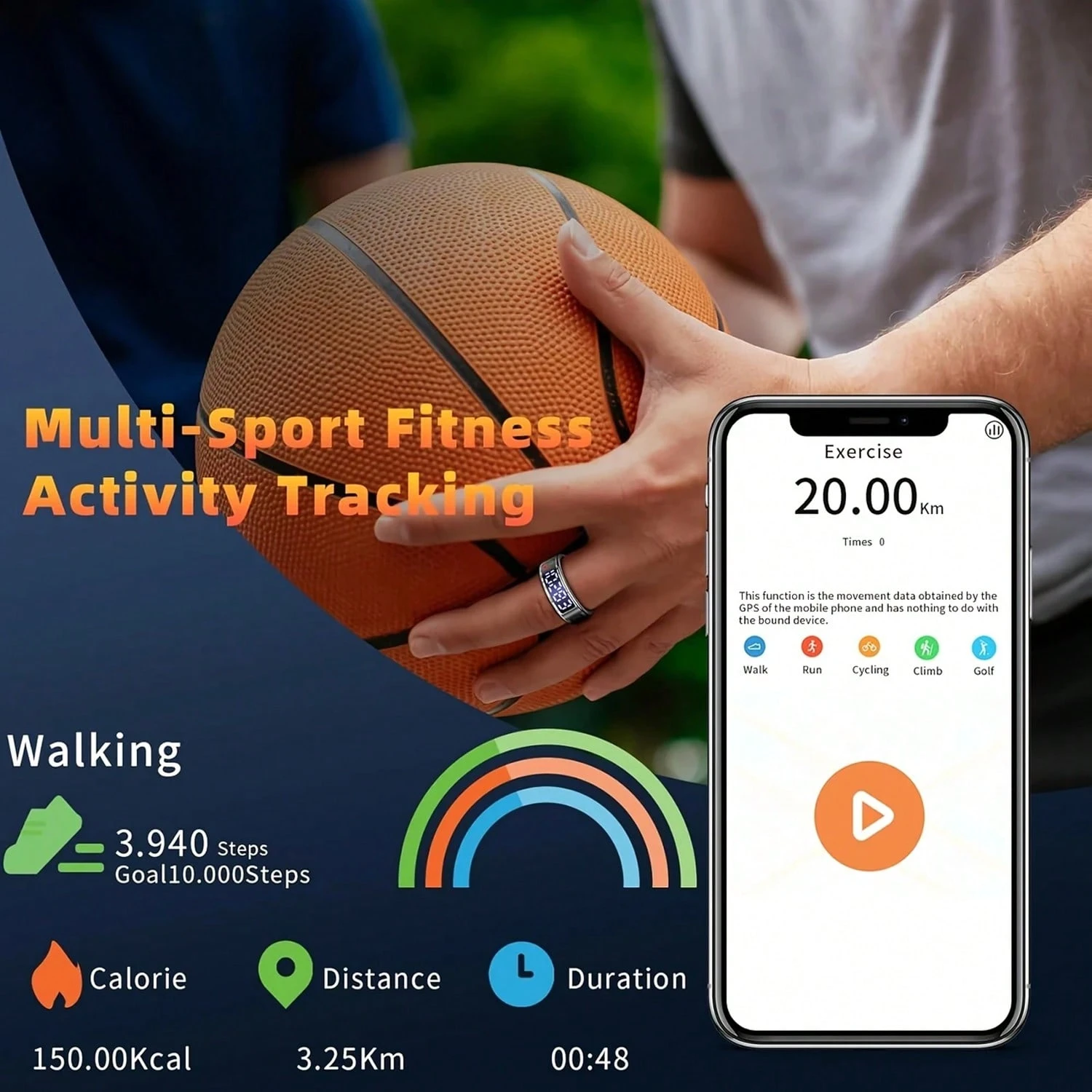Anillo inteligente para Adultos - SIMSONLAB - Imagen 3